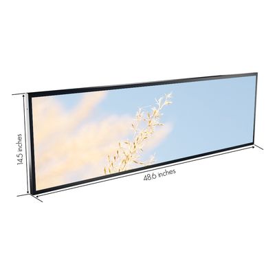 5120x1440 Stretched Bar LCD Monitor Screen Supermarket Advertising Display