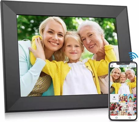 Private Mold WiFi IPS HD Touch Screen Smart Cloud Photo Frame With 16GB Auto Play ≥10
