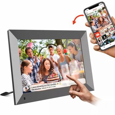 Uploadable Smart Digital Photo Frame Electronic Picture Display IPS LCD