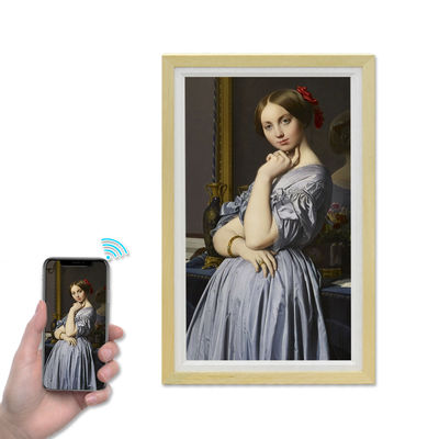 49Inch Slideshow Digital Photo Display Screen Picture Frame For Museum